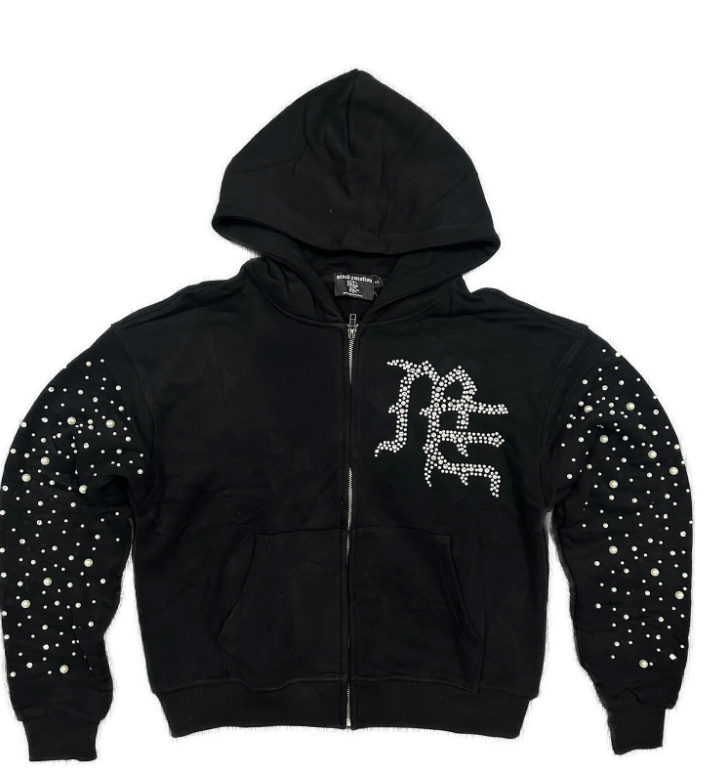Mixed Emotions Black Pearl Hoodie | Shock Drop 98 Madison Street